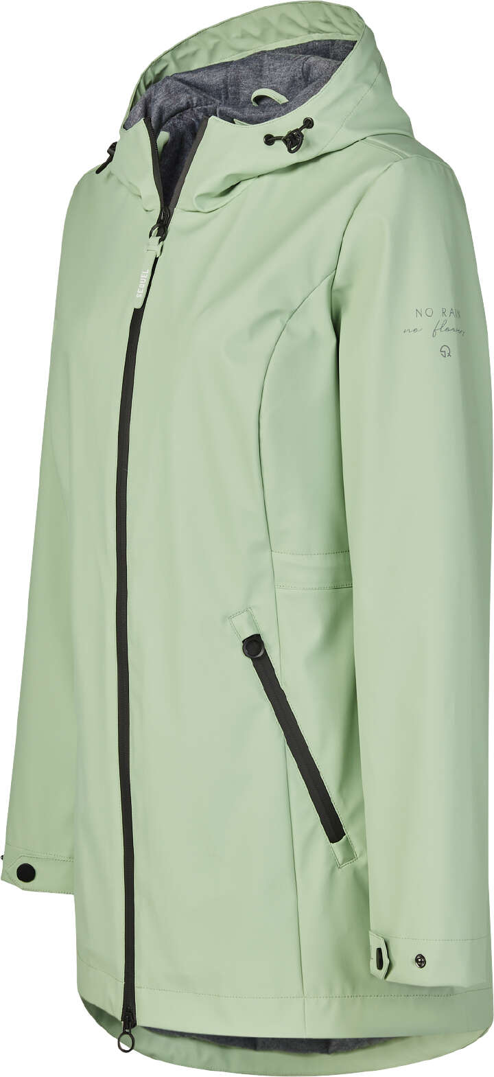 SEQUEL Damen PU Regenjacke